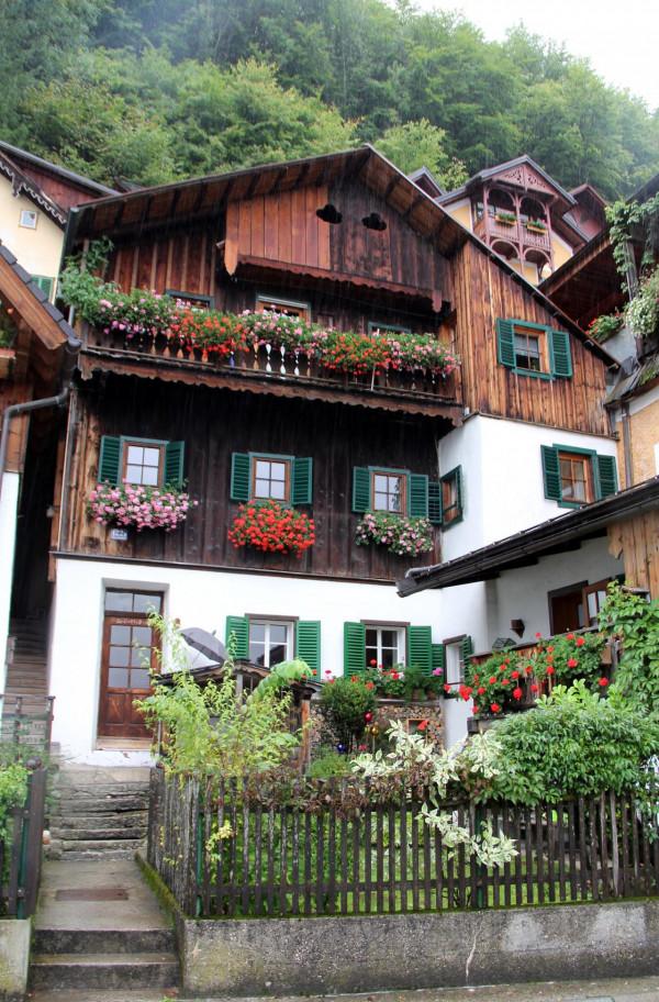 被譽為世界最美的小鎮哈爾斯塔特（奧）.阿爾卑斯八景之八