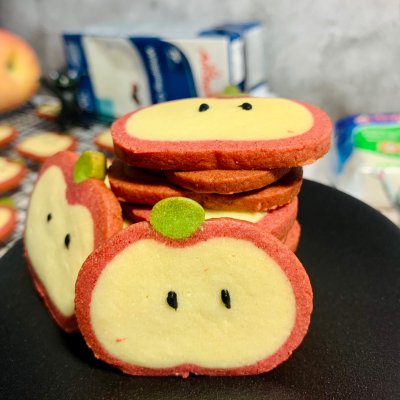 新手不會失敗的一可愛蘋果曲奇 新手不會失敗的一可愛蘋果曲奇