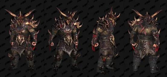 暗黑破壞神：不朽封測野蠻人盔甲套裝