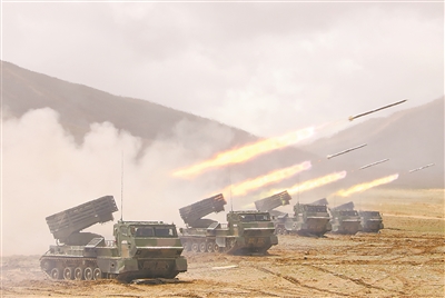 炮火紛飛礪精兵:西藏軍區某合成旅實戰化演練掠影 炮火紛飛礪精兵:西藏軍區某合成旅實戰化演練掠影