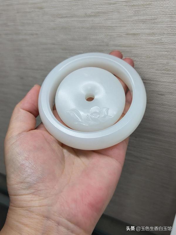 臻品｜［春風十里獨步］60.5圈素紋平安鐲