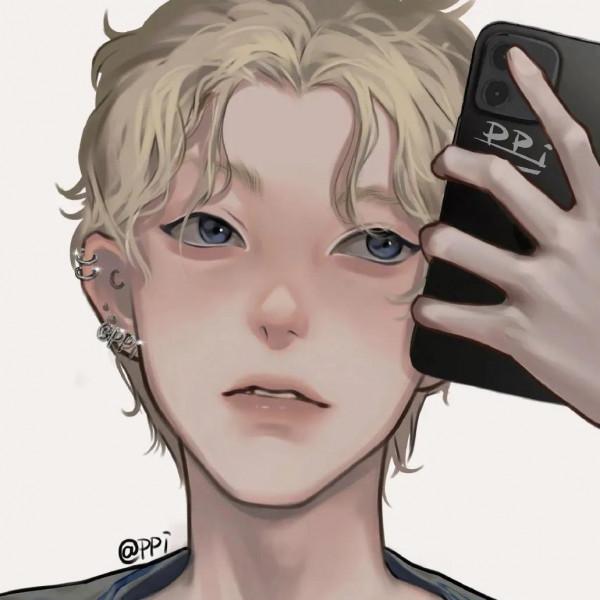 四人情頭兩男兩女