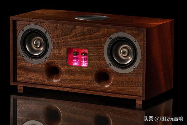 原木手工製作的數碼管前級復古音響 原木手工製作的數碼管前級復古音響