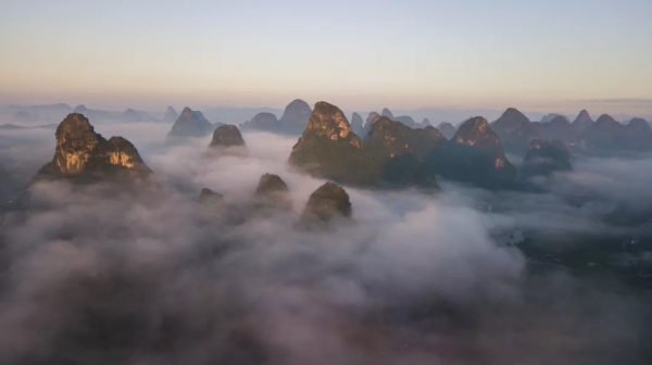 陽朔遇龍河畔山水畫卷裡的美景民宿，帶你解鎖丨芒果旅宿·溯舍