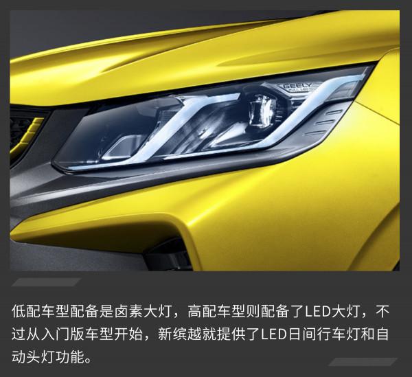 推薦購買鉑金版/榮耀版 吉利新繽越購車手冊