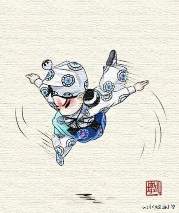 插畫 &vert; 京劇漫畫系列（一）