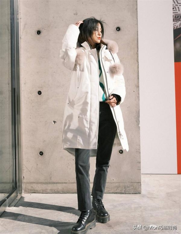 北方入冬早怎麼穿，先試試“九分褲+短靴”，溫暖顯瘦，上身洋氣
