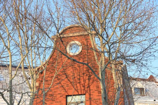 雪後北戴河街頭