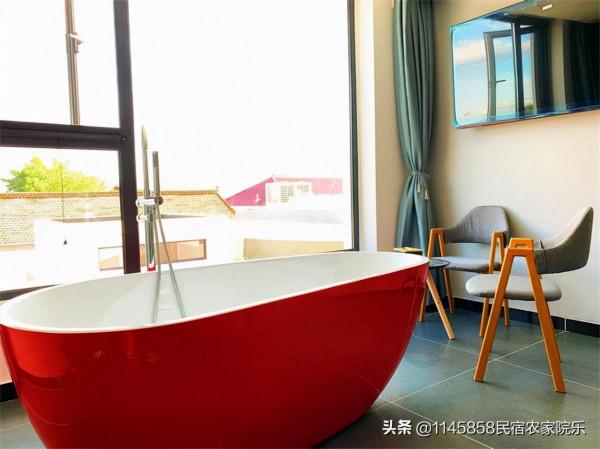 北京延慶玉渡山將遇私湯民宿,取自地下150米深井泉水,滋潤絲滑 北京延慶玉渡山將遇私湯民宿,取自地下150米深井泉水,滋潤絲滑