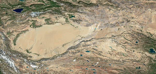 羅布泊重新碧波盪漾，出現一萬多平方公里的湖泊，水從哪兒來？