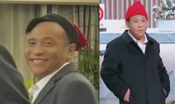 宋小寶再現經典角色！插兜咧嘴笑到眼睛眯成線，一旁賈玲身材圓潤