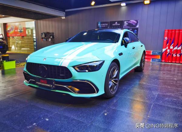 賓士AMG GT50刷ecu升級ING特調，比高功GT53更快