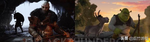 神還原！網友列舉了《戰神：諸神黃昏》和史萊克電影的相似場景