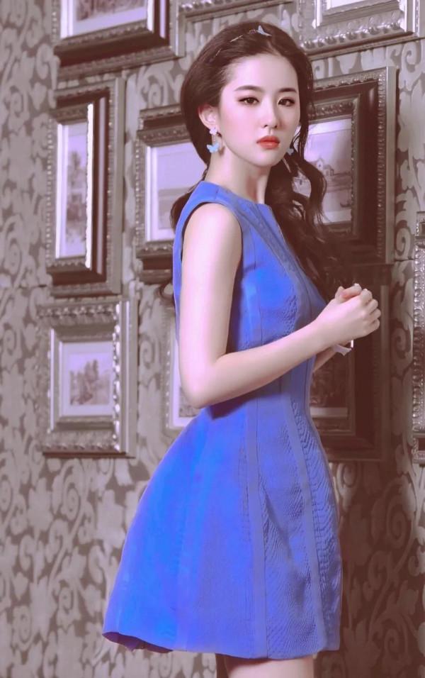 劉亦菲，長的仙氣就是任性