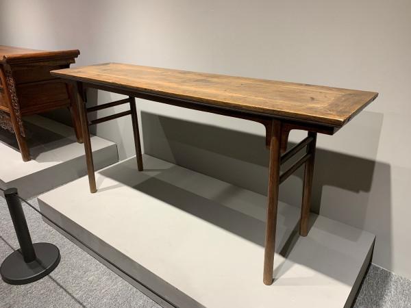 又見超大寬長比,清黃花梨小畫案板心兩拼 又見超大寬長比,清黃花梨小畫案板心兩拼