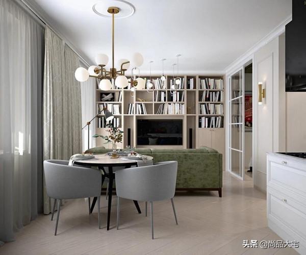 北京55歲中年夫妻的35㎡公寓，房屋配色讓人賞心悅目，耐看又高階