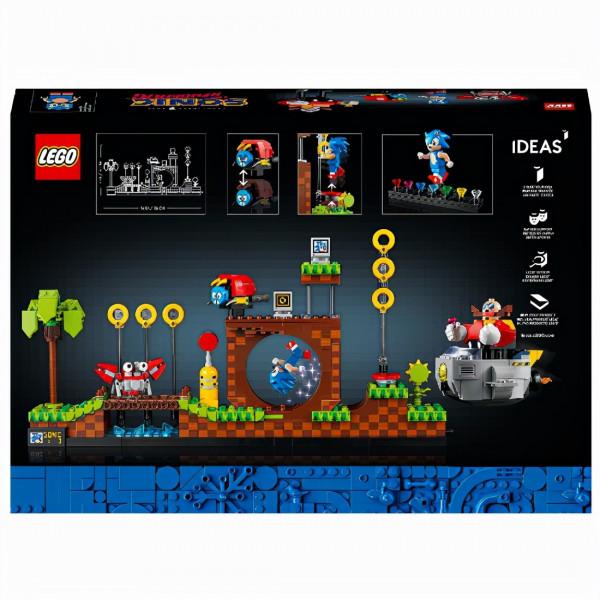 童年回憶殺！樂高“刺蝟索尼克-綠色山丘”套裝