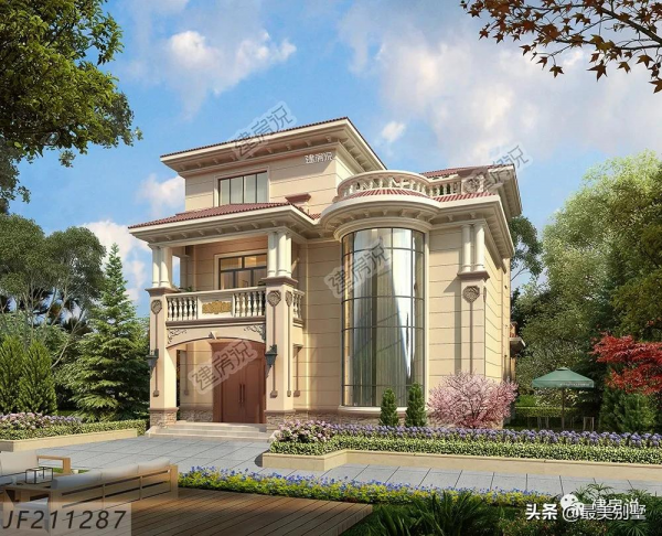 2022年繼續努力，熱愛生活，這款帶電梯的歐式別墅送給你