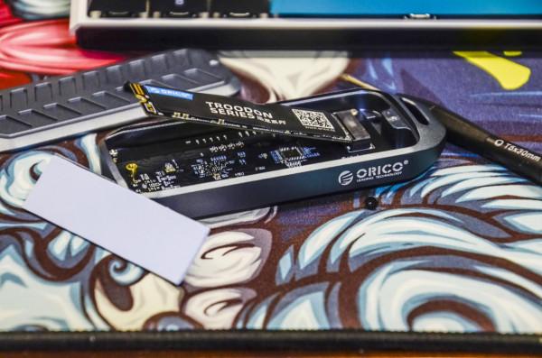 疾速讀寫、只需一瞬：ORICO USB4.0 NVMe行動硬碟盒