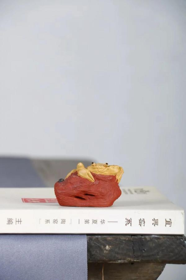 八方來財螃蟹，逼真嗎？