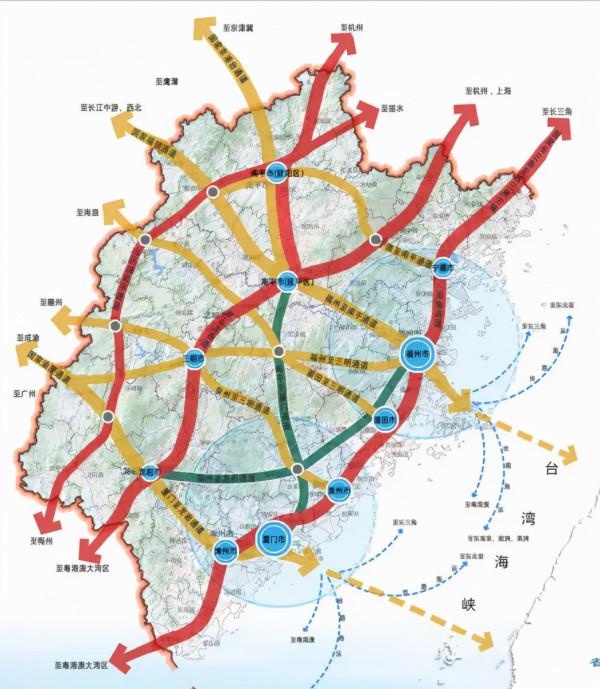 福建2035:人口0.47億,2條帶,2大都市圈,3大樞紐,6城房價下跌 福建2035:人口0.47億,2條帶,2大都市圈,3大樞紐,6城房價下跌