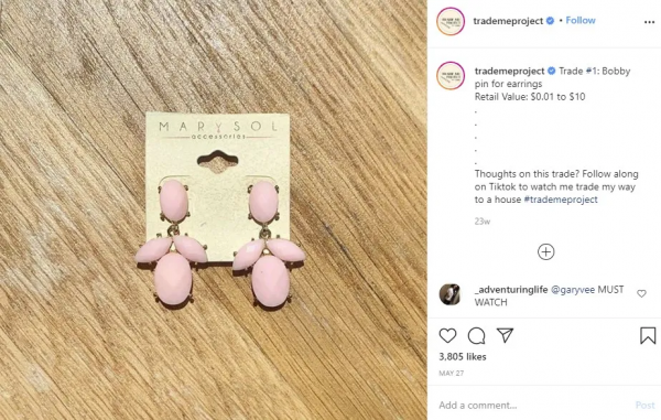 這個妹子用一根髮卡換一套房，順便成了500萬粉的網紅