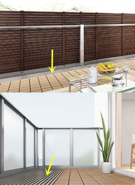 國外陽臺新操作,外沿加寬圍一圈不鏽鋼格柵板,面積增加通風透氣 國外陽臺新操作,外沿加寬圍一圈不鏽鋼格柵板,面積增加通風透氣