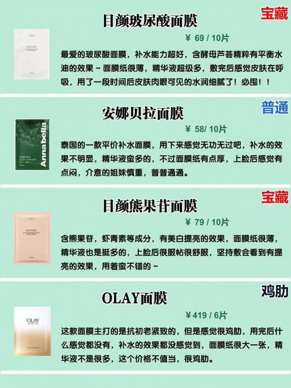 你的面膜真的好用嗎？
