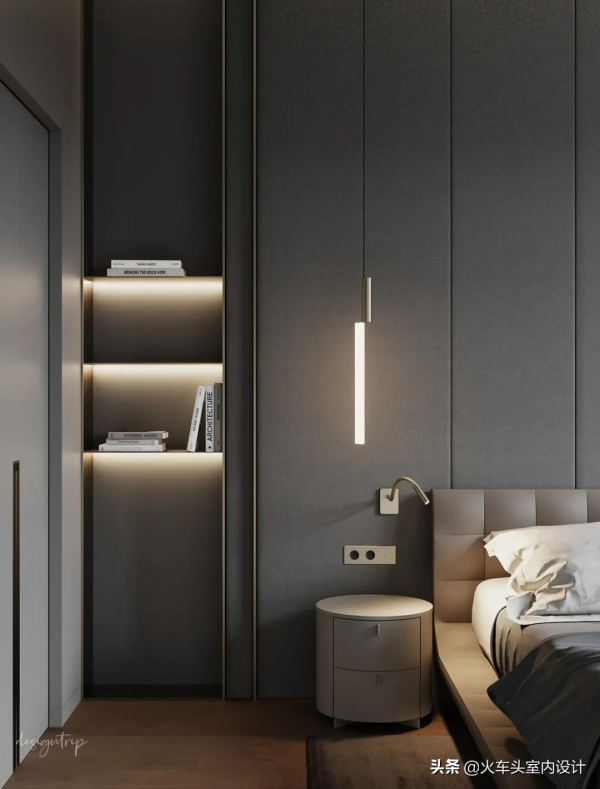 這些輕奢系臥室裝修設計真美