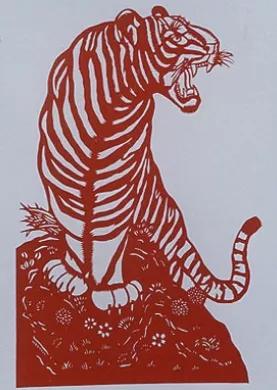 2022年《虎年剪紙集》欣賞