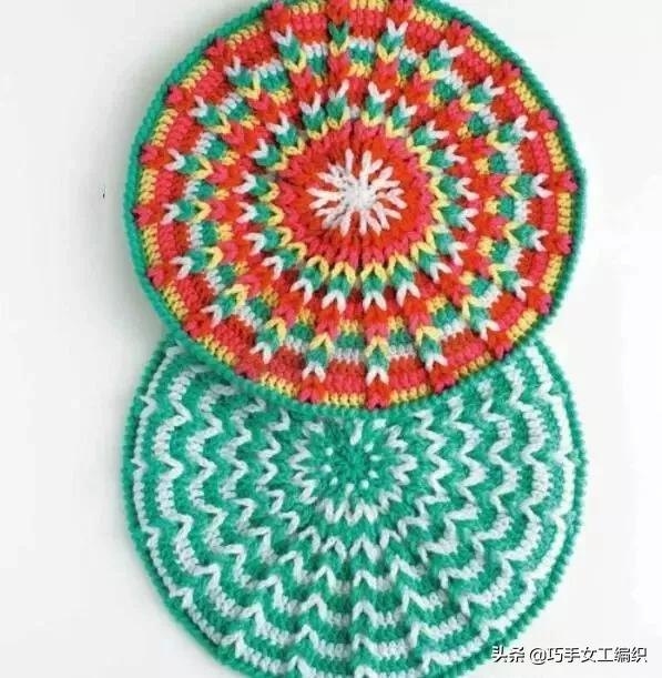 適合秋冬季的居家坐墊來一波，DIY手工毛線鉤針編織花樣坐墊圖解