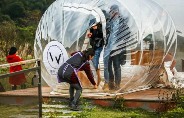 景區現“透明”酒店,裡面言行外面看得一清二楚,你敢住嗎? 景區現“透明”酒店,裡面言行外面看得一清二楚,你敢住嗎?