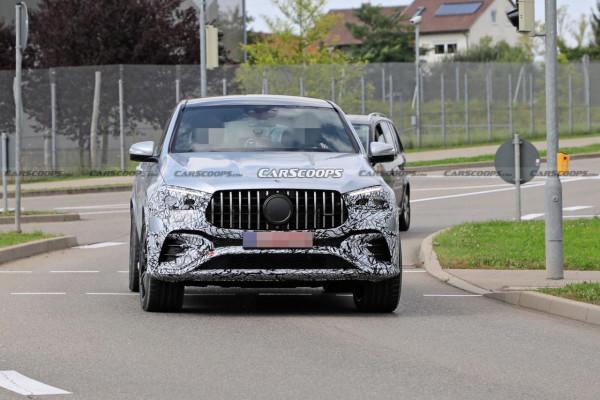 變化都在意料之中，中期改款賓士AMG GLE 53轎跑版測試諜照曝光