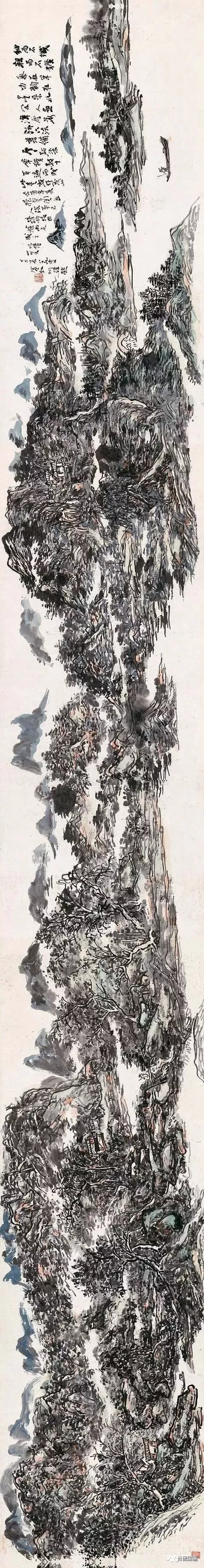 10幅國畫長卷，養眼