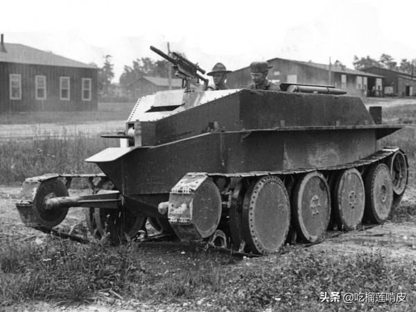 坦克始祖克里斯蒂 M&period;1928的實驗型坦克