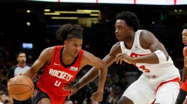 18分鐘砍17+5帶隊大勝火箭！才271萬，猛龍撿寶，在熱火只會屈才