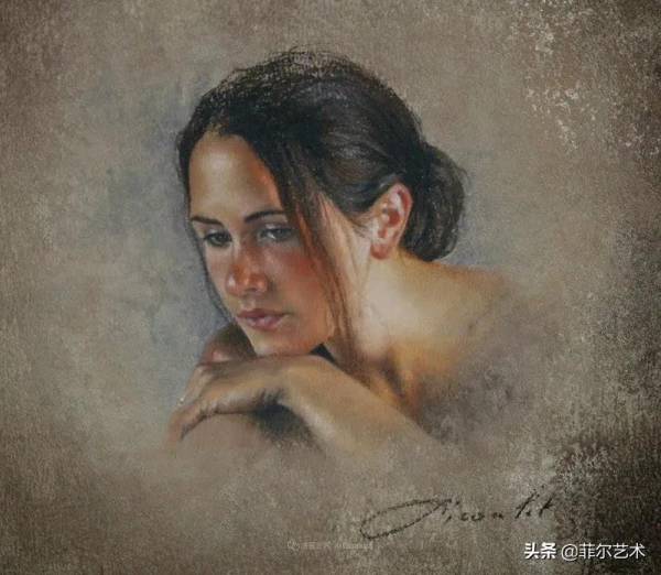 法國女粉彩大師，描繪的女性之美，細膩柔和