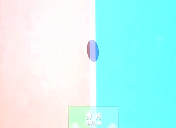 鷹眼故障？蔡斌對第5局13平的出界球很大意見，賽後找裁判理論