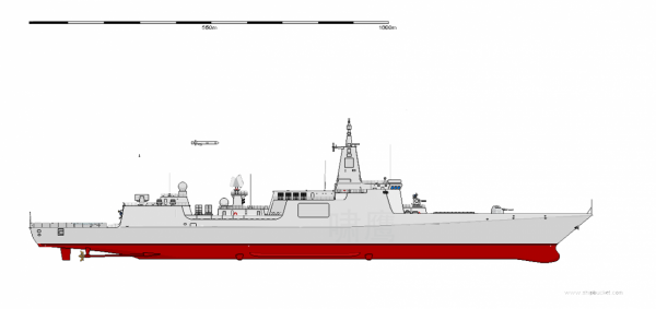 架空:中國版通用艦計劃,六千噸級的準驅逐艦,052F型導彈護衛艦 架空:中國版通用艦計劃,六千噸級的準驅逐艦,052F型導彈護衛艦