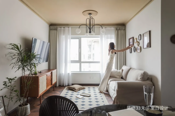 慾望都市同款！誰敢信這是北京56㎡小一居改造的復古公寓？