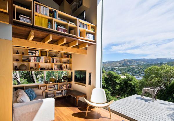 建築師在紐西蘭50平米的生活、工作和休閒的小房子