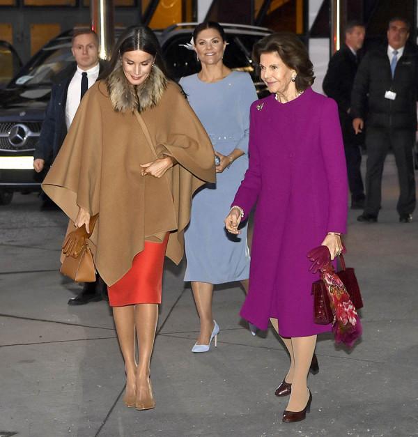 瑞典公主時尚逆襲，11月迎衣著高光時刻，同框美過西班牙王后