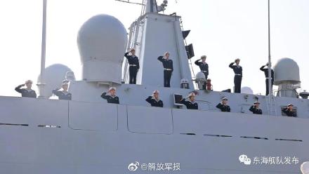 海軍第38批護航編隊今日凱旋,歡迎回家 海軍第38批護航編隊今日凱旋,歡迎回家