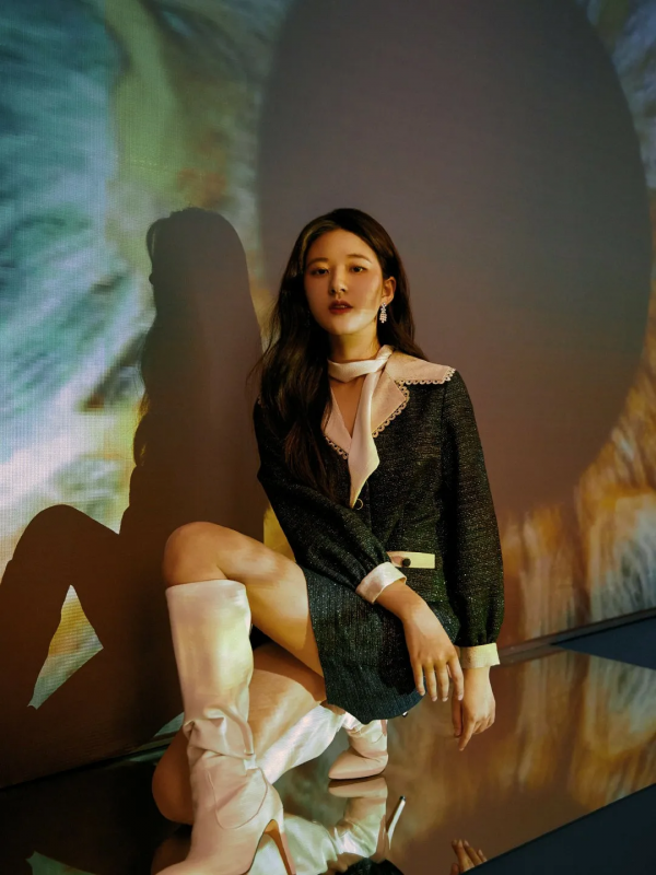 158cm的趙露思，照她這麼穿，沒人能甜過你