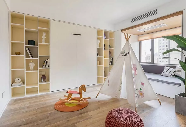 醫生真會玩！130㎡現代複式樓，功能多達9種的書房，不想出門了