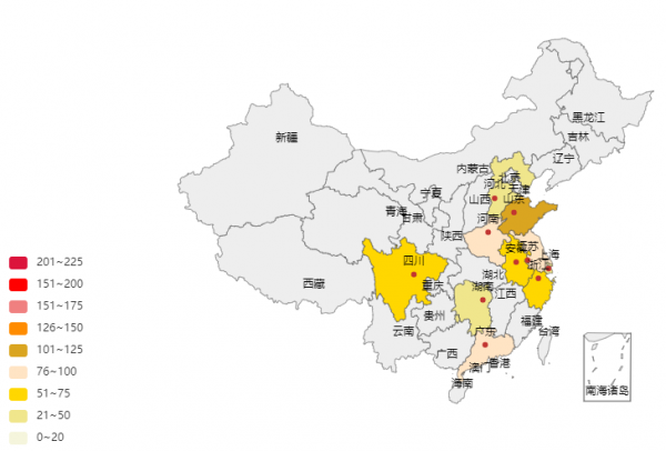 德系日系等汽車品牌在中國哪些省份更受歡迎? 德系日系等汽車品牌在中國哪些省份更受歡迎?