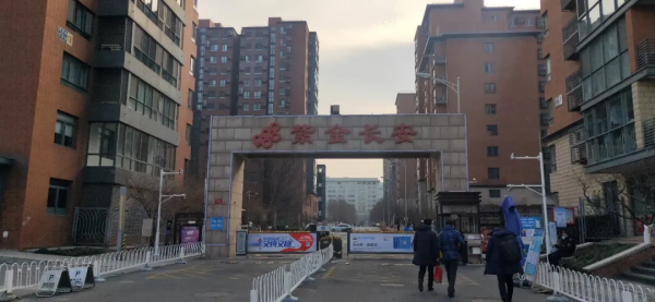 五棵松眾星捧月，這小區獨當一面