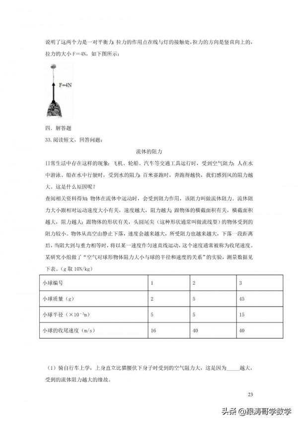 全國各地中考物理模擬試卷（含解析）共96份（上篇48份