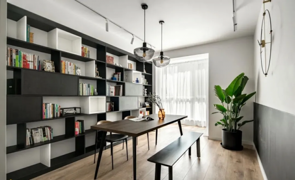 133㎡四居室，動靜分離、獨立書房、鋼琴區…