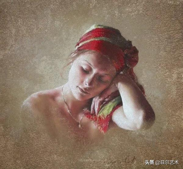 法國女粉彩大師，描繪的女性之美，細膩柔和